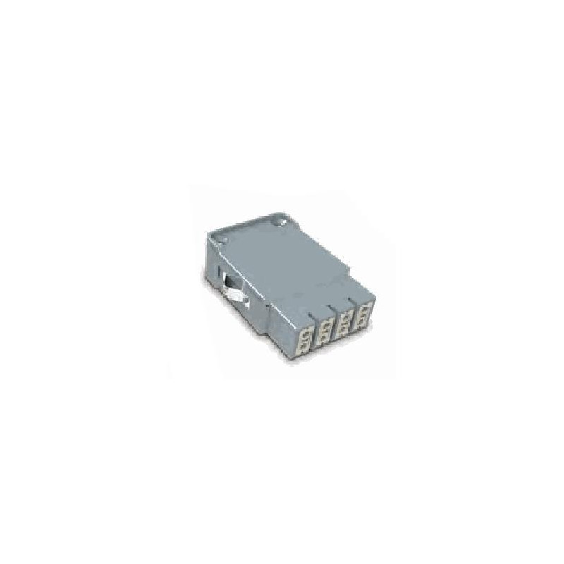 Insert modulaire Megabit, Raccordement à Sertir, femelle, 9 pin, 5A, Polycarbonate 